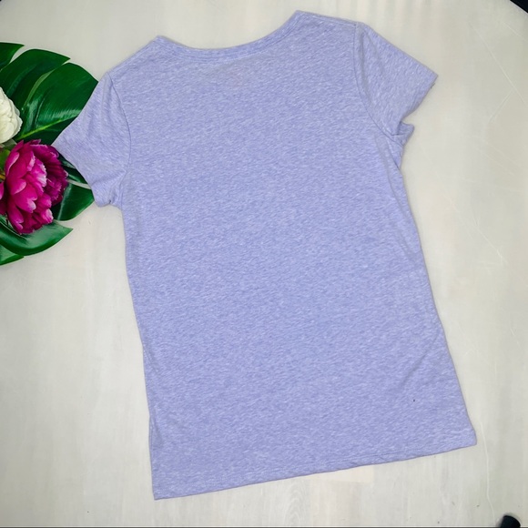 Cat & Jack Purple T-Shirt “Positive Vibes” NWOT Girls Large - Picture 6 of 6
